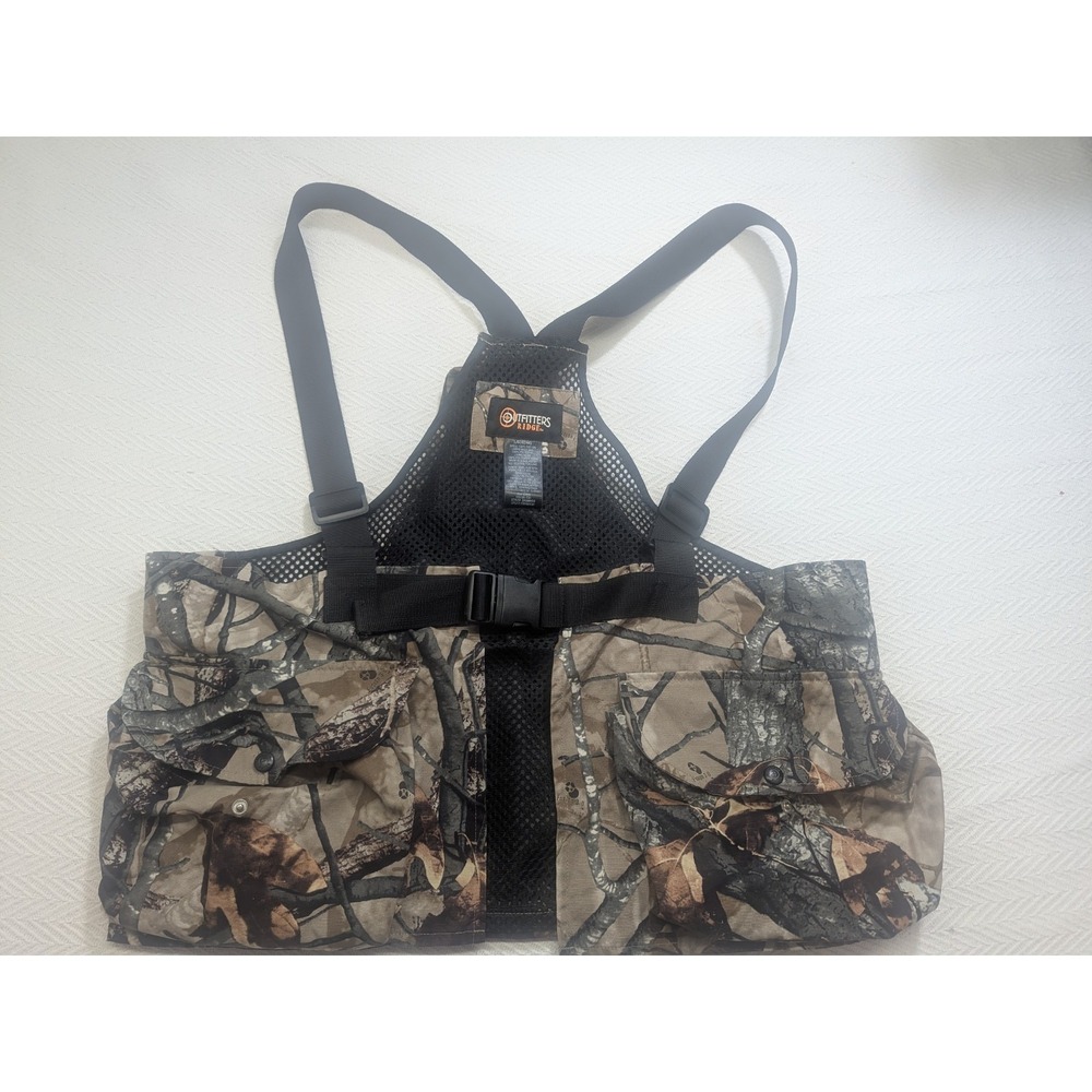 Outfitters Ridge Hunting Game Vest Fusion 3-0 Camouflage Mesh Men's Size L 42/44